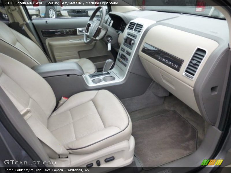Sterling Grey Metallic / Medium Light Stone 2010 Lincoln MKX AWD