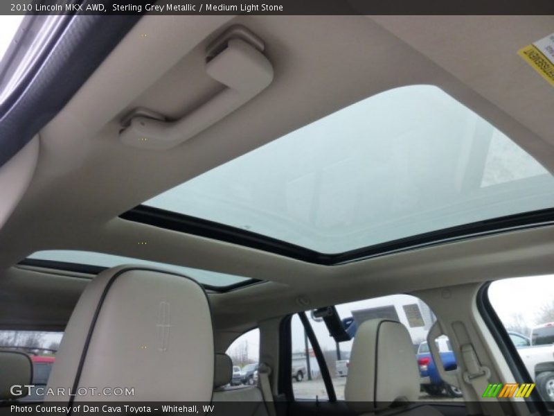 Sterling Grey Metallic / Medium Light Stone 2010 Lincoln MKX AWD