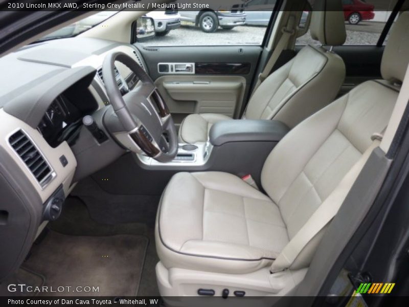 Sterling Grey Metallic / Medium Light Stone 2010 Lincoln MKX AWD