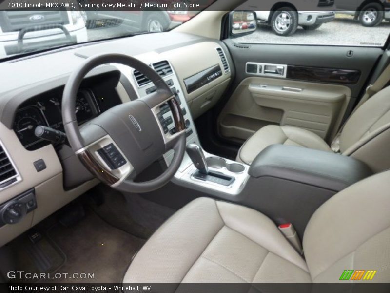 Sterling Grey Metallic / Medium Light Stone 2010 Lincoln MKX AWD