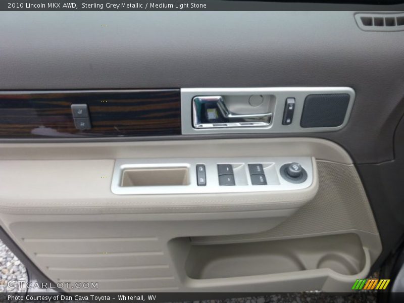 Sterling Grey Metallic / Medium Light Stone 2010 Lincoln MKX AWD