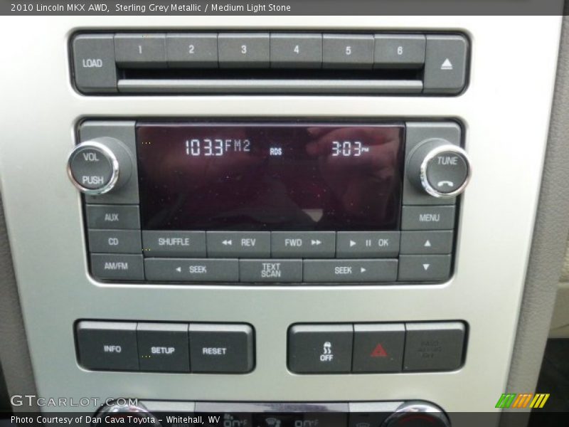 Sterling Grey Metallic / Medium Light Stone 2010 Lincoln MKX AWD