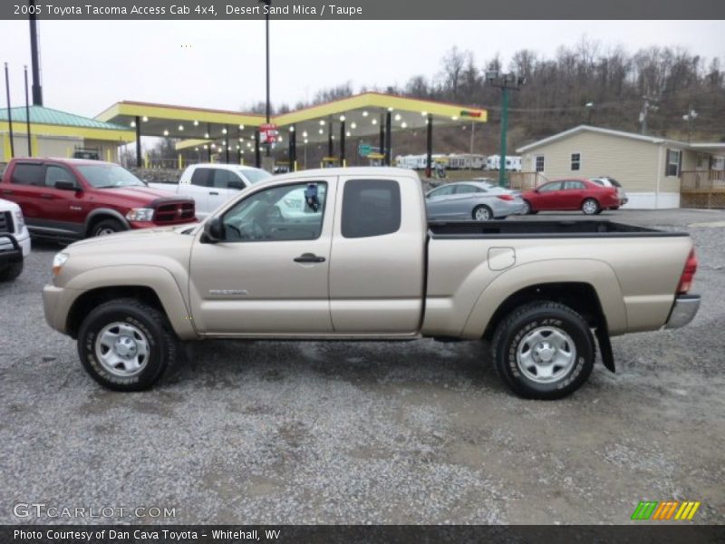 Desert Sand Mica / Taupe 2005 Toyota Tacoma Access Cab 4x4