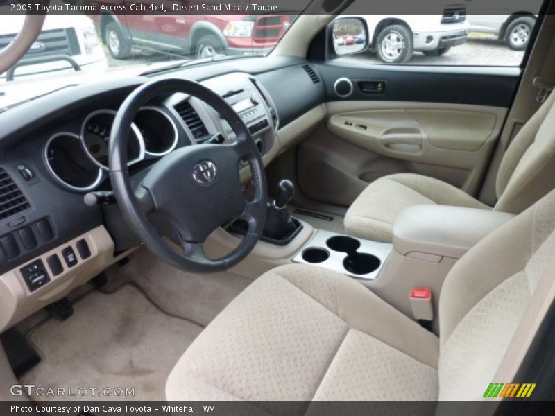 Desert Sand Mica / Taupe 2005 Toyota Tacoma Access Cab 4x4
