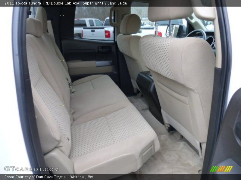 Super White / Sand Beige 2011 Toyota Tundra TRD Double Cab 4x4