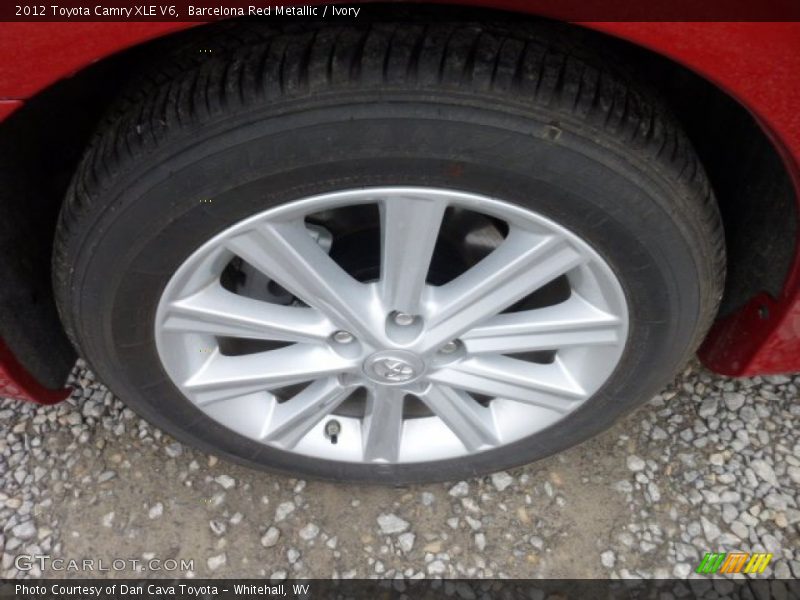 Barcelona Red Metallic / Ivory 2012 Toyota Camry XLE V6