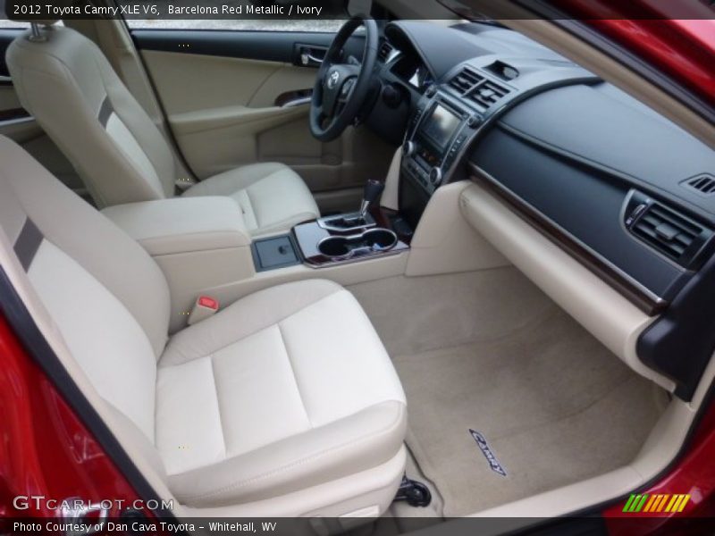 Barcelona Red Metallic / Ivory 2012 Toyota Camry XLE V6