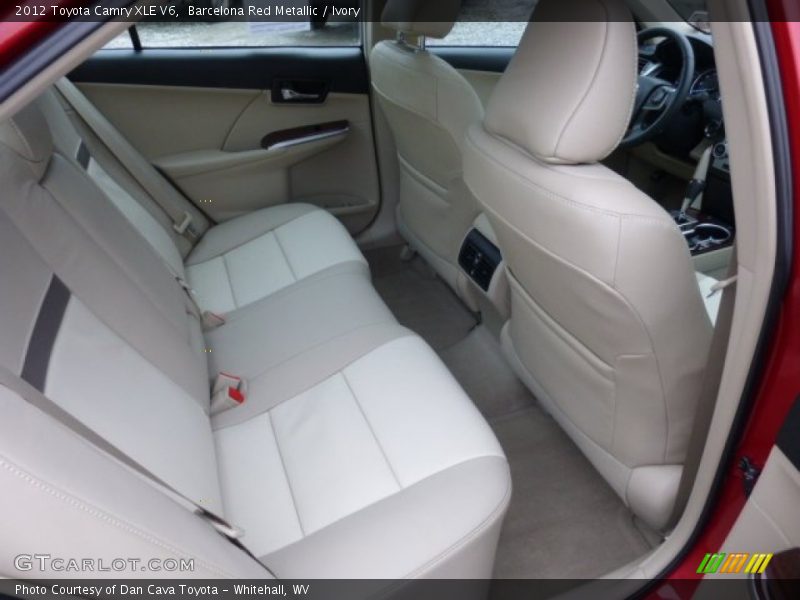 Barcelona Red Metallic / Ivory 2012 Toyota Camry XLE V6