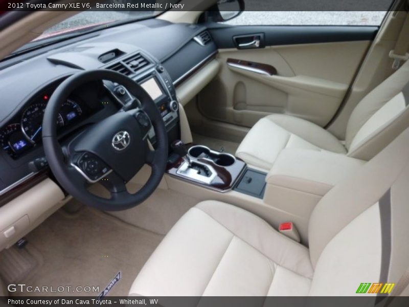 Barcelona Red Metallic / Ivory 2012 Toyota Camry XLE V6