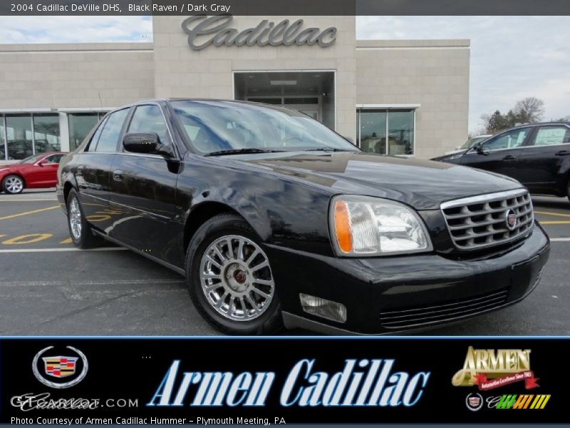 Black Raven / Dark Gray 2004 Cadillac DeVille DHS