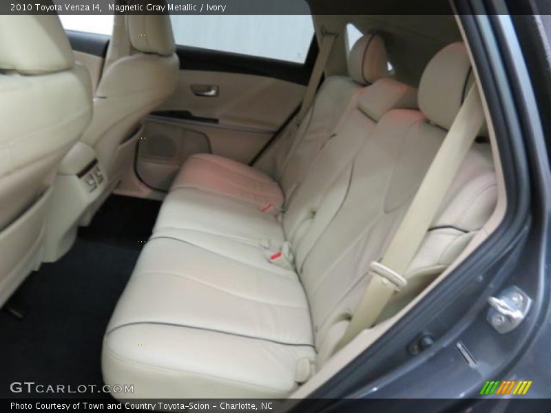 Magnetic Gray Metallic / Ivory 2010 Toyota Venza I4