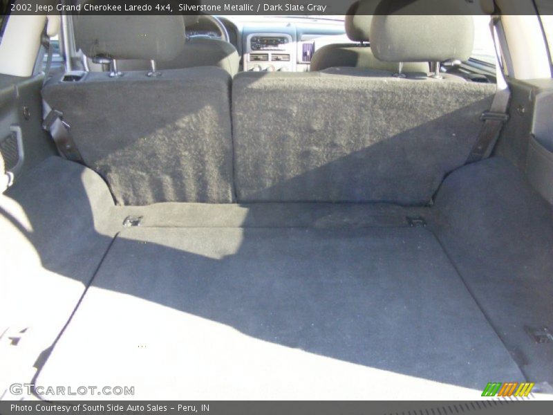 Silverstone Metallic / Dark Slate Gray 2002 Jeep Grand Cherokee Laredo 4x4