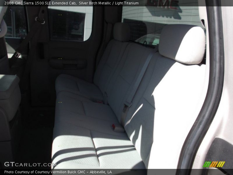 Silver Birch Metallic / Light Titanium 2008 GMC Sierra 1500 SLE Extended Cab