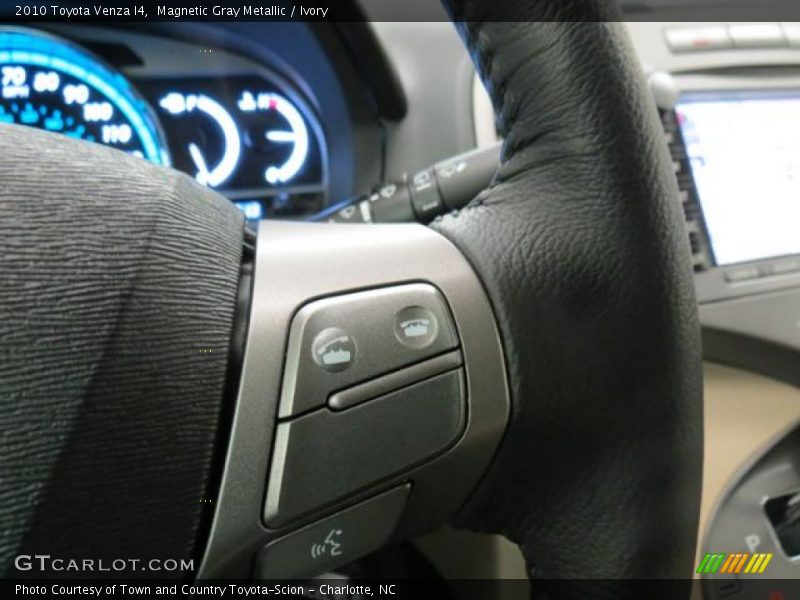 Magnetic Gray Metallic / Ivory 2010 Toyota Venza I4