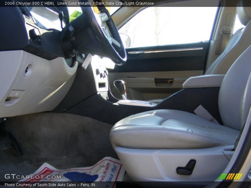 Linen Gold Metallic / Dark Slate Gray/Light Graystone 2006 Chrysler 300 C HEMI