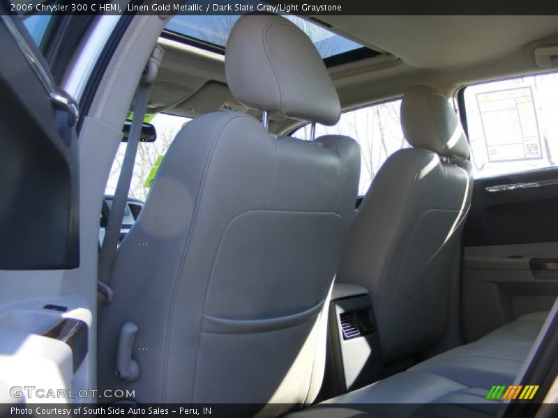 Linen Gold Metallic / Dark Slate Gray/Light Graystone 2006 Chrysler 300 C HEMI