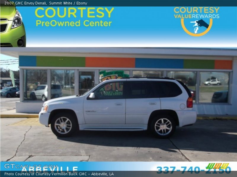 Summit White / Ebony 2007 GMC Envoy Denali