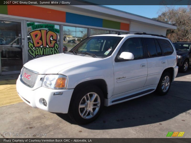 Summit White / Ebony 2007 GMC Envoy Denali