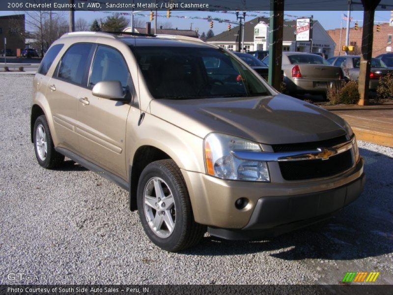 Sandstone Metallic / Light Cashmere 2006 Chevrolet Equinox LT AWD