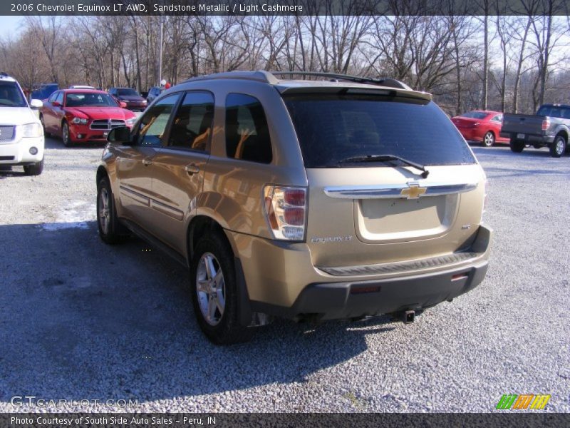 Sandstone Metallic / Light Cashmere 2006 Chevrolet Equinox LT AWD