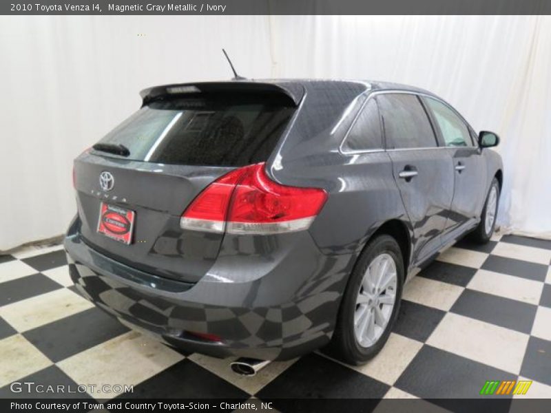 Magnetic Gray Metallic / Ivory 2010 Toyota Venza I4