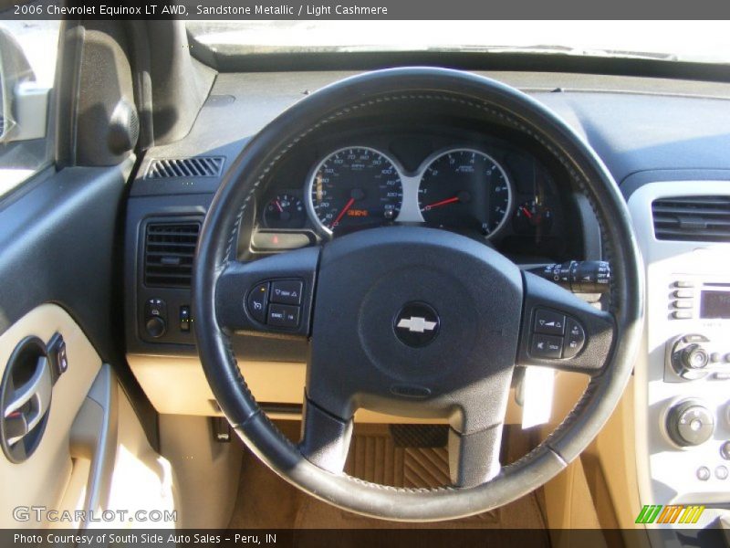 Sandstone Metallic / Light Cashmere 2006 Chevrolet Equinox LT AWD