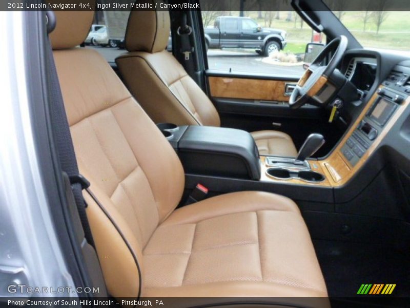 Front Seat of 2012 Navigator 4x4