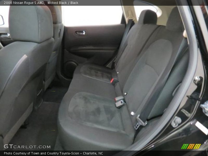 Wicked Black / Black 2008 Nissan Rogue S AWD