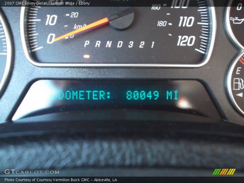 Summit White / Ebony 2007 GMC Envoy Denali