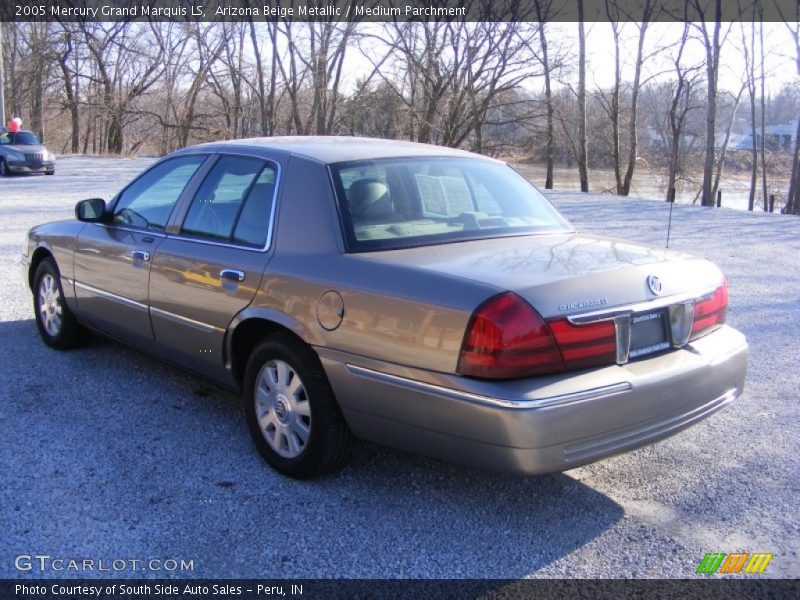 Arizona Beige Metallic / Medium Parchment 2005 Mercury Grand Marquis LS