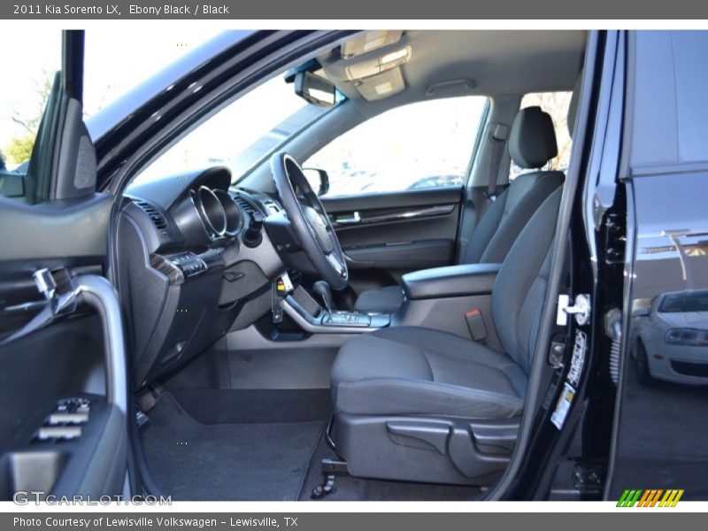 Ebony Black / Black 2011 Kia Sorento LX