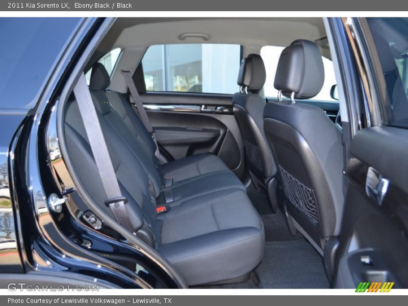 Ebony Black / Black 2011 Kia Sorento LX