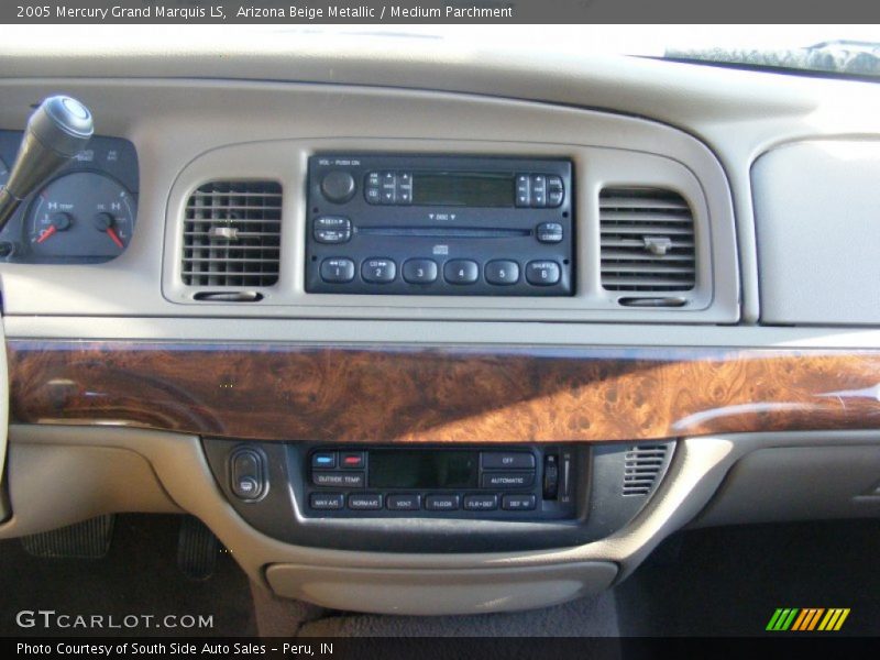 Arizona Beige Metallic / Medium Parchment 2005 Mercury Grand Marquis LS