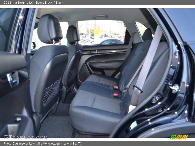 Ebony Black / Black 2011 Kia Sorento LX