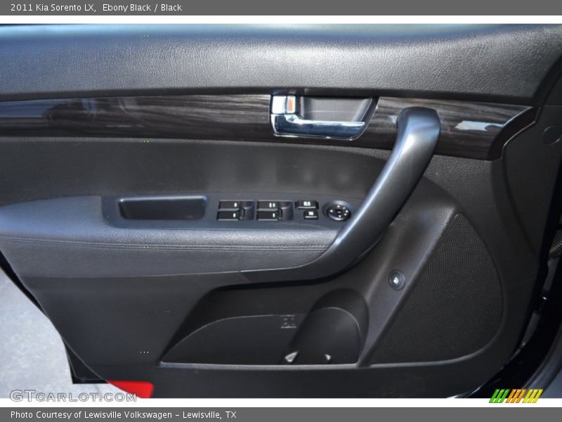 Ebony Black / Black 2011 Kia Sorento LX
