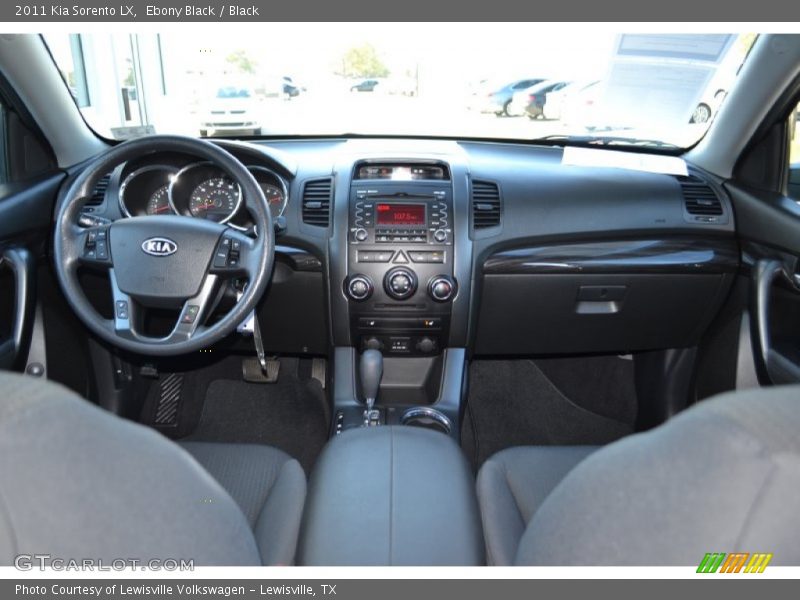 Ebony Black / Black 2011 Kia Sorento LX
