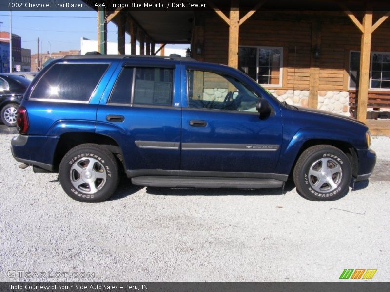 Indigo Blue Metallic / Dark Pewter 2002 Chevrolet TrailBlazer LT 4x4