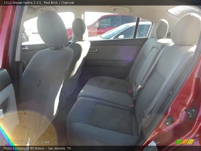 Red Brick / Charcoal 2011 Nissan Sentra 2.0 S