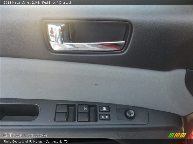 Red Brick / Charcoal 2011 Nissan Sentra 2.0 S