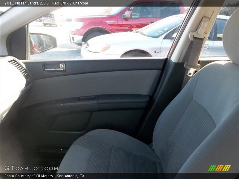 Red Brick / Charcoal 2011 Nissan Sentra 2.0 S