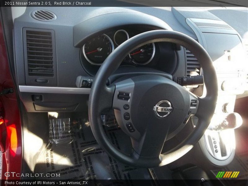 Red Brick / Charcoal 2011 Nissan Sentra 2.0 S