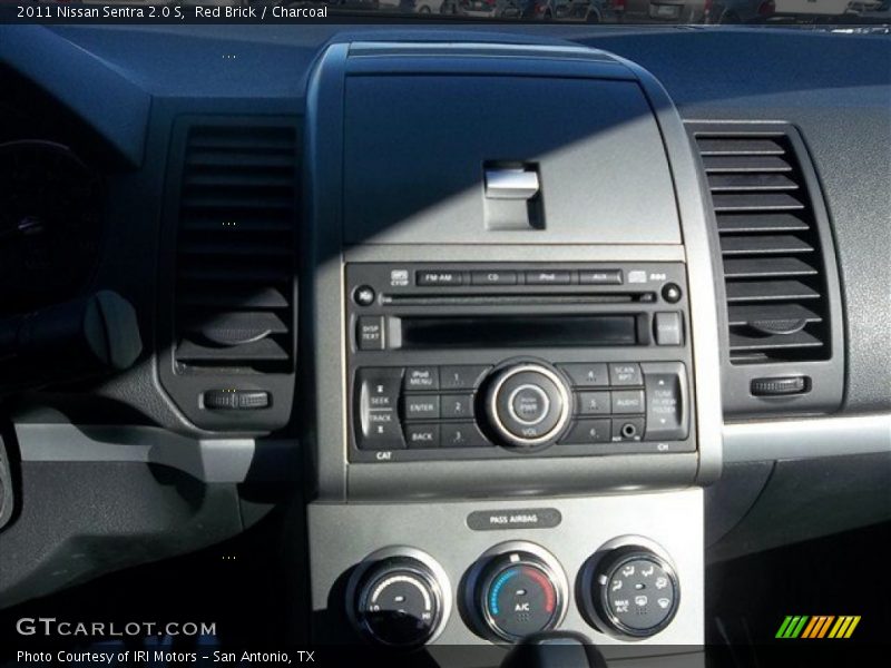 Red Brick / Charcoal 2011 Nissan Sentra 2.0 S