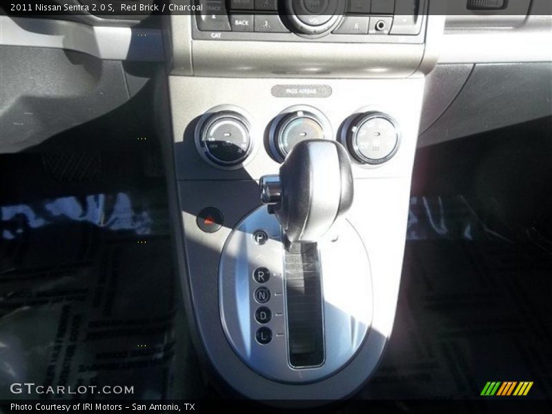 Red Brick / Charcoal 2011 Nissan Sentra 2.0 S