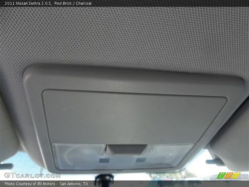 Red Brick / Charcoal 2011 Nissan Sentra 2.0 S