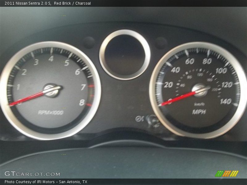 Red Brick / Charcoal 2011 Nissan Sentra 2.0 S