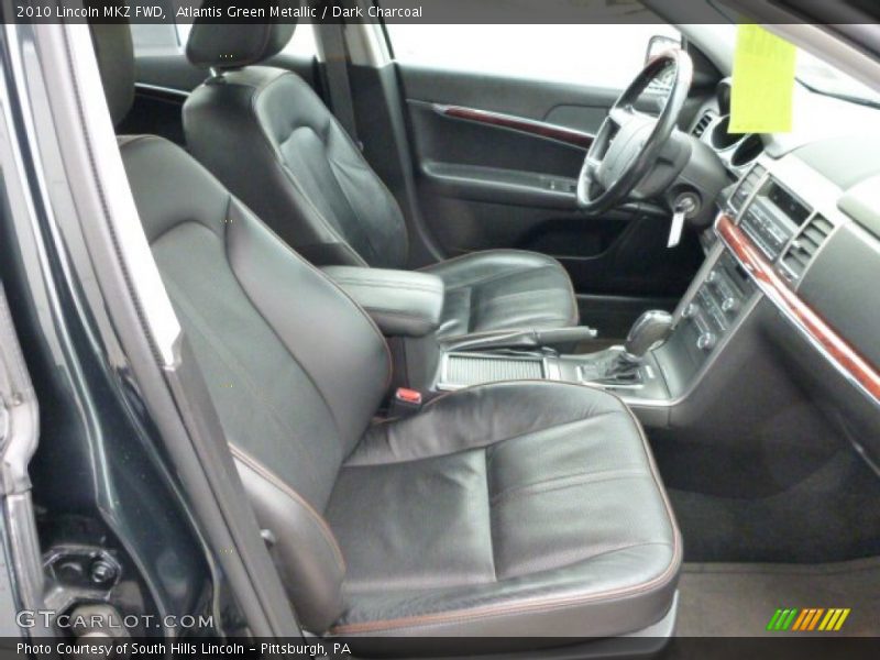 Atlantis Green Metallic / Dark Charcoal 2010 Lincoln MKZ FWD