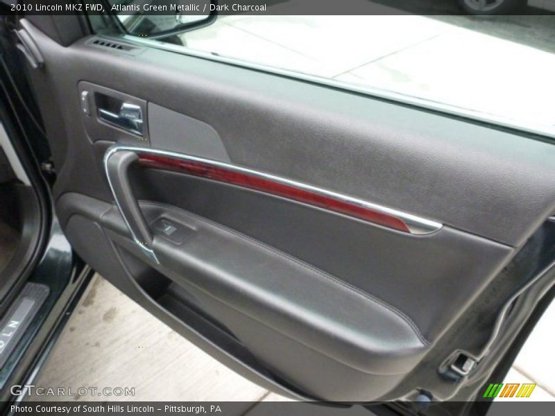 Atlantis Green Metallic / Dark Charcoal 2010 Lincoln MKZ FWD