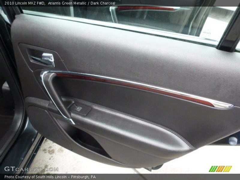 Atlantis Green Metallic / Dark Charcoal 2010 Lincoln MKZ FWD