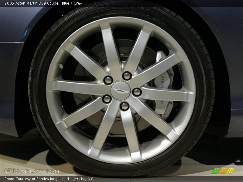 Blue / Grey 2005 Aston Martin DB9 Coupe