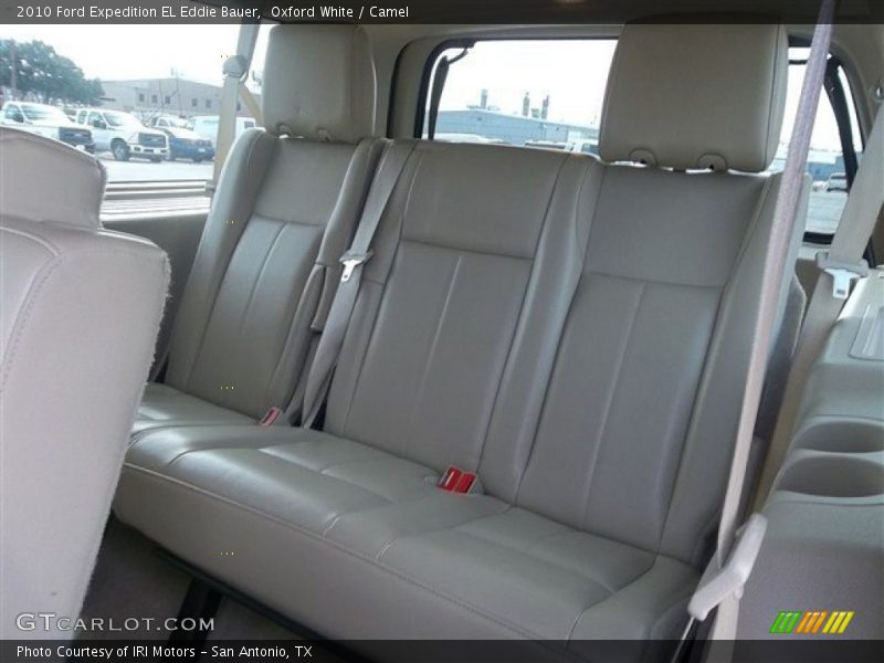 Oxford White / Camel 2010 Ford Expedition EL Eddie Bauer